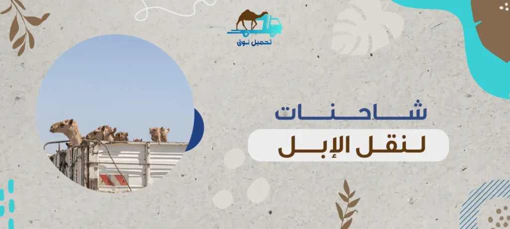 شاحنات لنقل الإبل